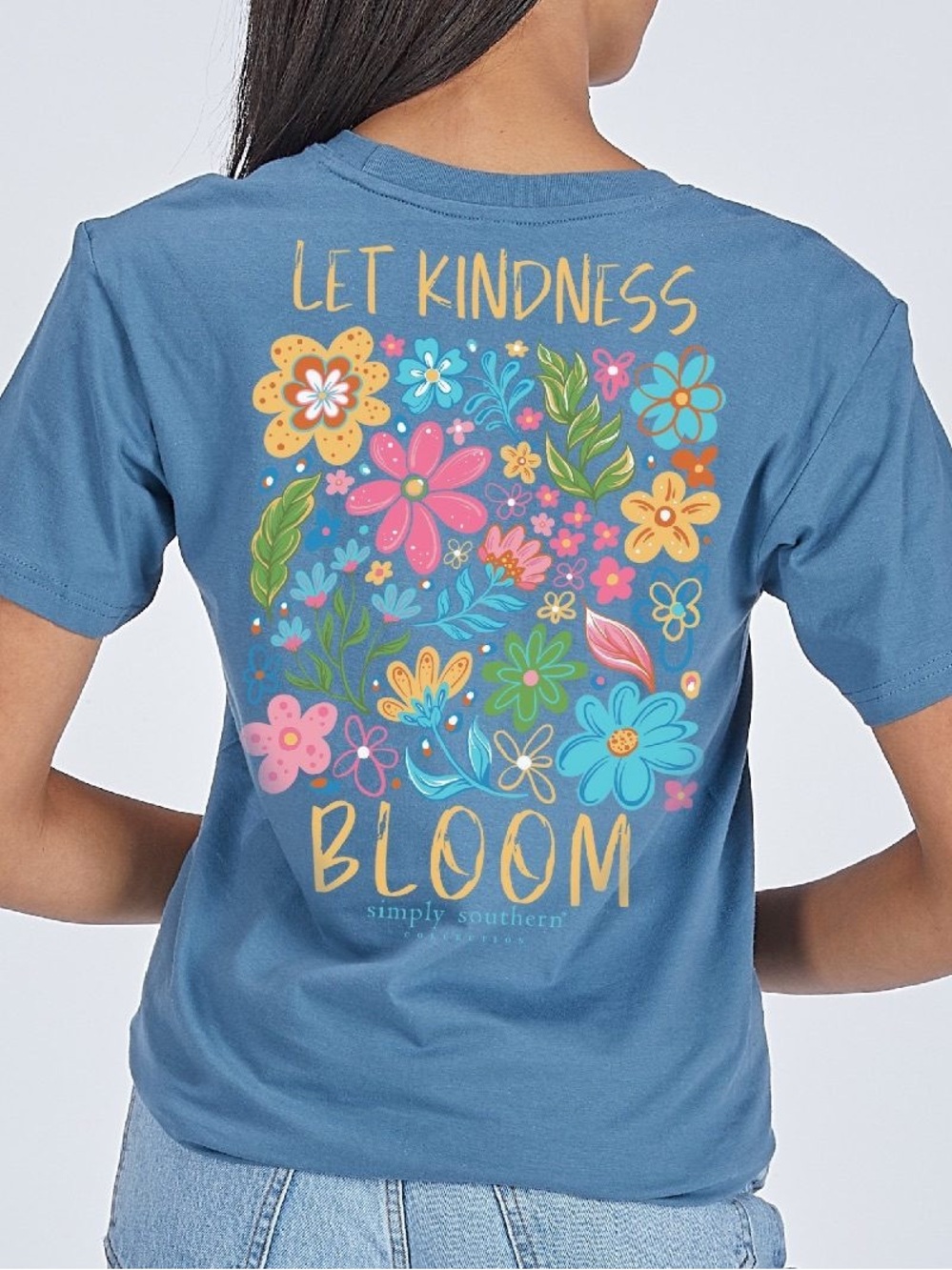 Simply Southern Let Kindness Bloom Graphic Tee